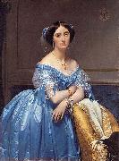 Jean Auguste Dominique Ingres Princesse Albert de Broglie, painting